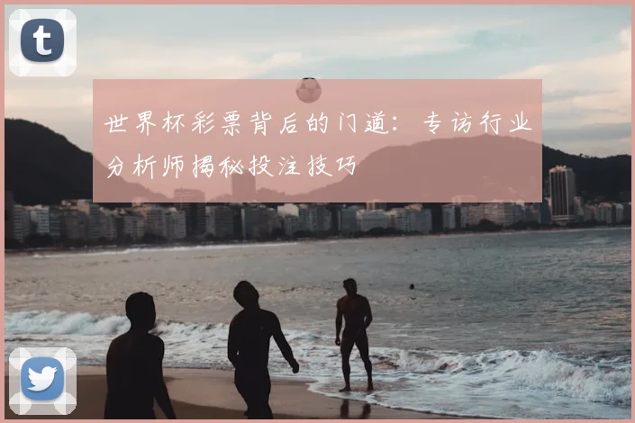 世界杯彩票背后的门道：专访行业分析师揭秘投注技巧