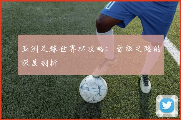 亚洲足球世界杯攻略:晋级之路的深度剖析