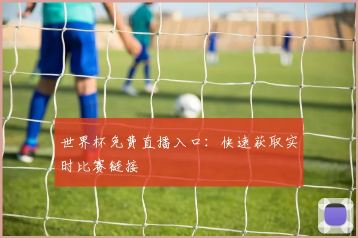 世界杯免费直播入口：快速获取实时比赛链接